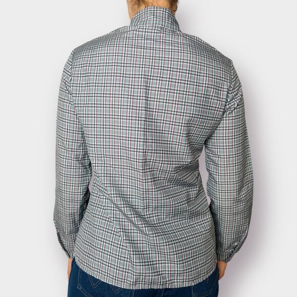 Vintage 70s The Branch Plaid blouse with‎ Bow - Picture 6 of 6